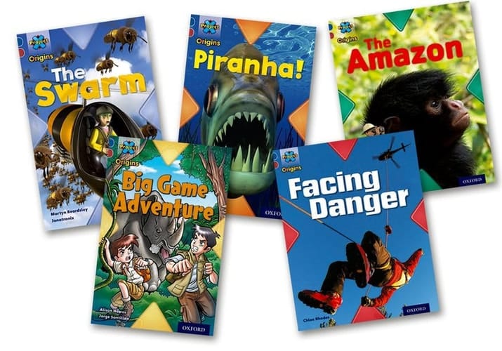 Project X Origins: Dark Blue Book Band, Oxford Level 15: Endangered: Mixed Pack of 5 (Project X Origins)