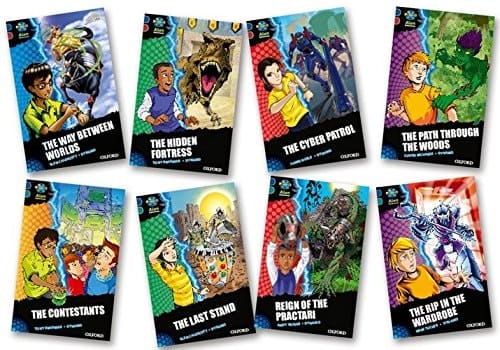 Project X Alien Adventures: Dark Blue Book Band, Oxford Levels 15-16: Dark Blue Book Band, Mixed Pack of 8 (Project X Alien Adventures)