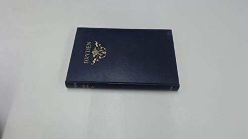 Dryden: poetry & prose