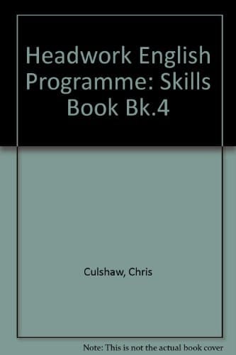 Headwork English Programme: Skills Book Bk.4