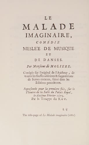 Malade Imaginaire (Clarendon French S.)