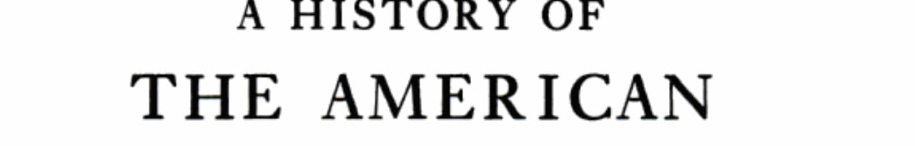 A history of the American people from 1492