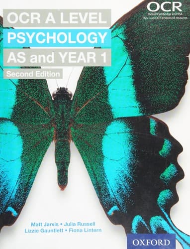 OCR A-Level Psychology: As and Year 1