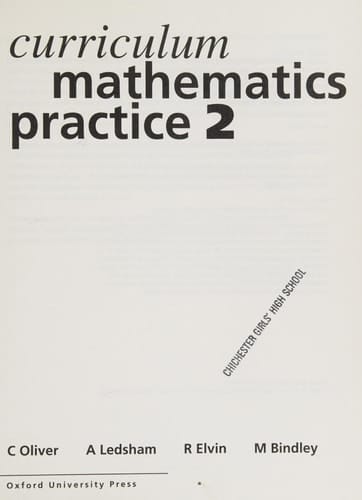 Curriculum Mathematics Practice (Bk.2)