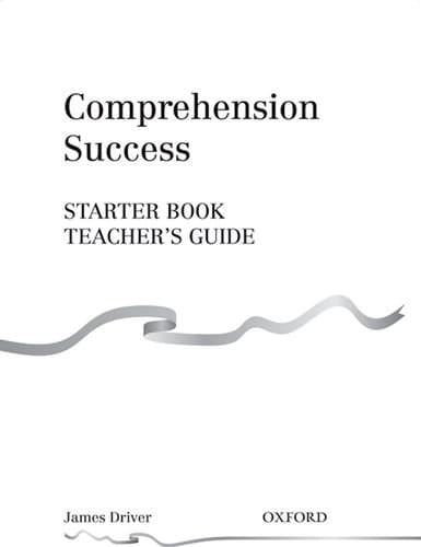 Comprehension Success: Teacher's Guide Starter level