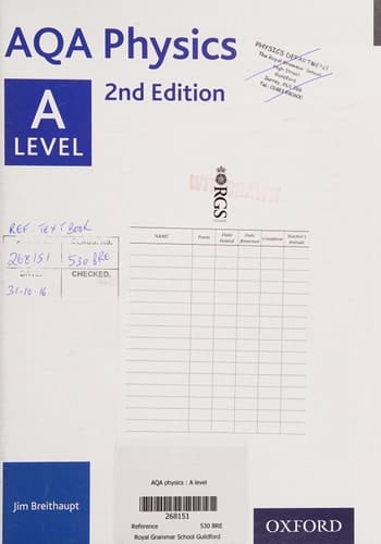 AQA Physics: A Level