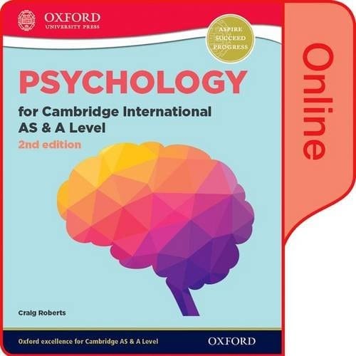 Psychology for Cambridge International AS and A Level 2nd Edition: Online Student Book (CIE A Level)