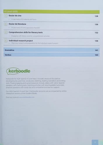 AQA Spanish: A Level Year 2 Student Book