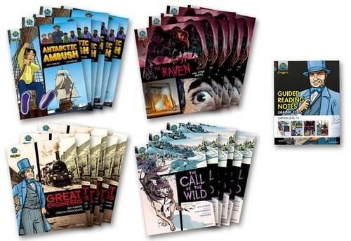 Project X Origins Graphic Texts: Dark Red+ Book Band, Oxford Level 19: Class Pack of 24