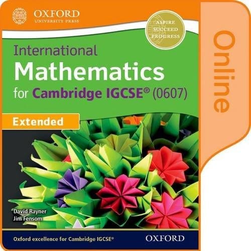 International Maths for Cambridge IGCSERG: Online Student Book (CIE IGCSE Complete Series)