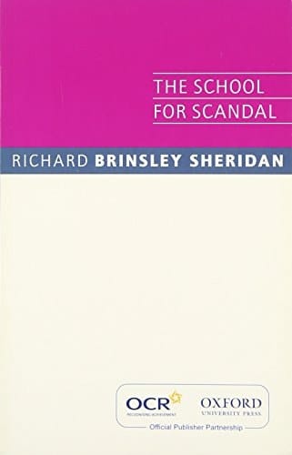 OCR the School for Scandal