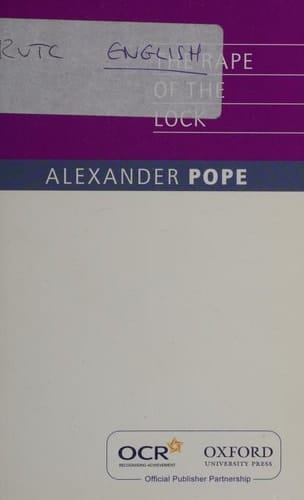 OCR The Rape of the Lock