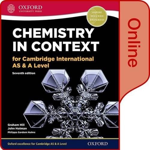 Chemistry in Context for Cambridge International AS & A Level Online Student Book (CIE A Level)