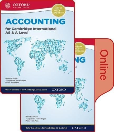 Accounting for Cambridge International AS & A Level Print and Online Student Book Pack
