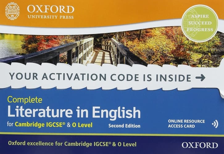 Complete Literature in English for Cambridge IGCSE & O Level: Online Student Book
