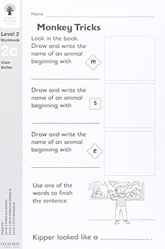 Oxford Reading Tree: Stage 2: Workbooks: Workbook 2C (Pack of 30)