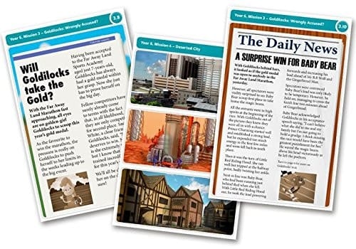 Big Writing Adventures: Year 6/Primary 7 Group Challenge Cards