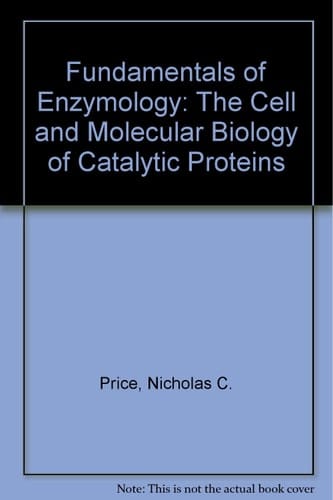 Fundamentals of Enzymology