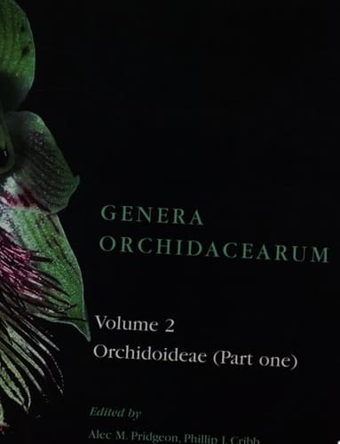 Genera Orchidacearum: Volume 2: Genera Orchidacearum: Volume 2. Orchidoideae (Part 1) Orchidoideae (Genera Orchidacearum)