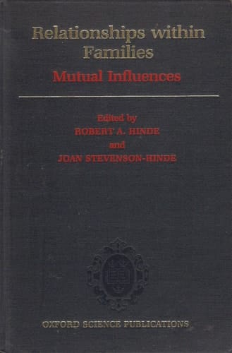 Relationships Within Families: Mutual Influences