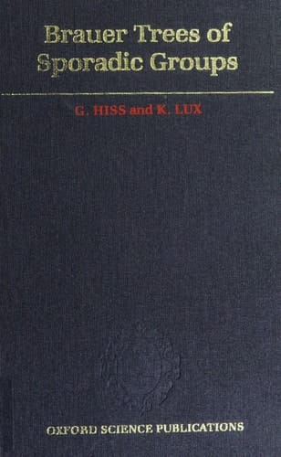 Brauer Trees of Sporadic Groups (Oxford Science Publications)