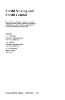 Credit Scoring and Credit Control (The ^AInstitute of Mathematics and its Applications Conference Series, New Series)