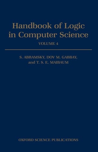 Handbook of Logic in Computer Science: Volume 4. Semantic Modelling (Handbook of Logic in Computer Science)