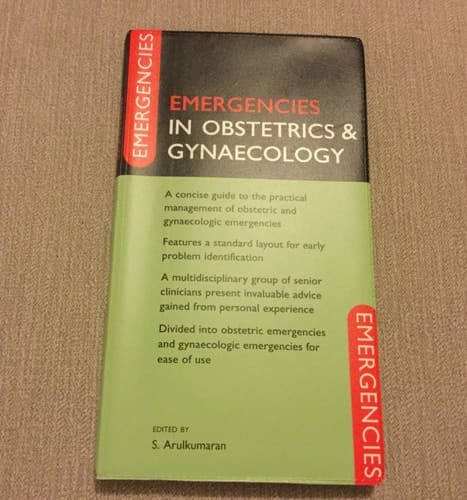 Emergencies in Obstetrics and Gynaecology (Emergencies In Series)