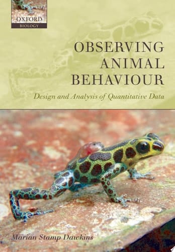 Observing Animal Behaviour: Design and Analysis of Quantitive Controls