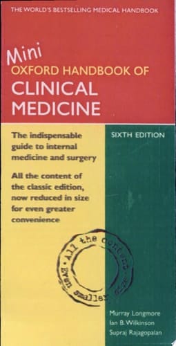The Oxford Handbook of Clinical Medicine: Mini Edition (Oxford Handbooks Series)