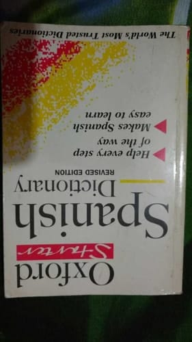 Diccionario español/inglés - inglés/español: Oxford Starter Spanish