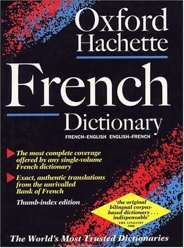 The Oxford-Hachette French Dictionary (2nd Ed) (Thumb Index Ed)