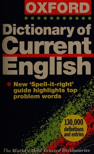 The Oxford Dictionary of Current English