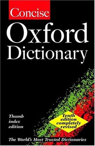 The Concise Oxford Dictionary