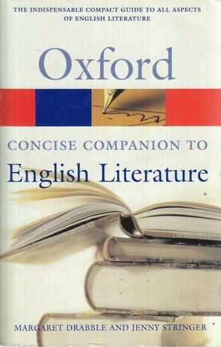 The Concise Oxford Companion to English Literature (Oxford Quick Reference)