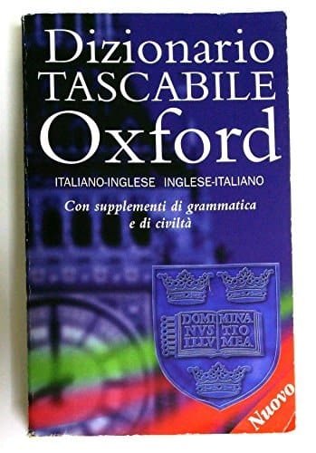 DIZIONARIO TASCABILE OXFORD: ITALIANO-INGLESE; INGLESE-ITALIANO.