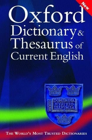 Oxford Dictionary and Thesaurus of Current English