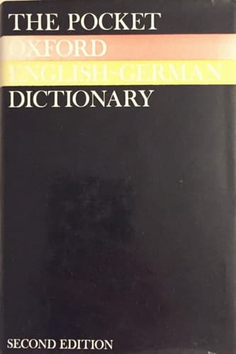 Pocket Oxford English-German Dictionary