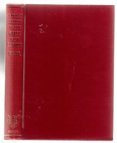 Pocket Lexicon to the Greek New Testament