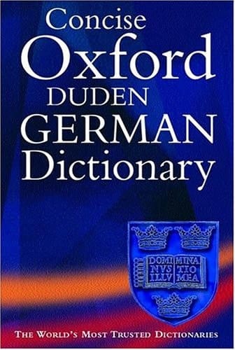 The Concise Oxford-Duden German Dictionary