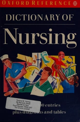 Dictionary of Nursing (Oxford Reference)