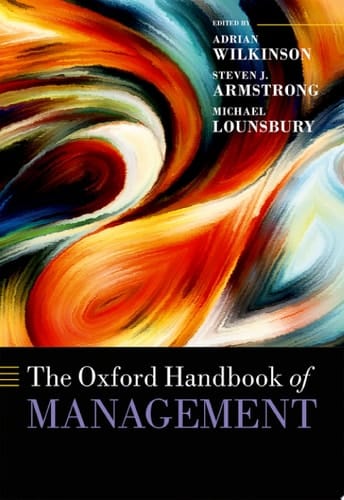 The Oxford Handbook of Management (Oxford Handbooks)