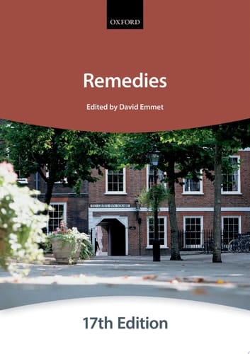 Remedies (Blackstone Bar Manual)