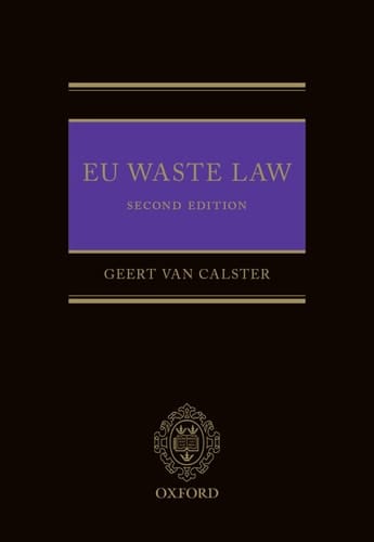 Calster, G: EU Waste Law