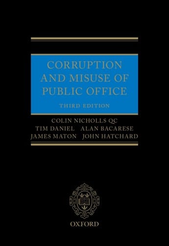 Corruption and Misuse of Public Office 3e