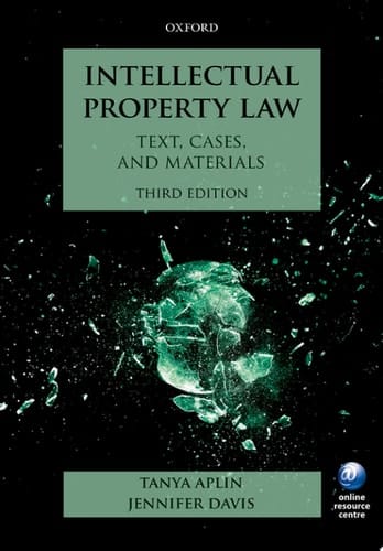Intellectual Property Law: Text, Cases, and Materials