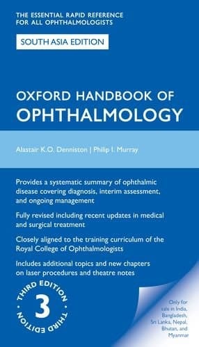 OXFORD HANDBOOK OF OPHTHALMOLOGY 3/E 2015 (SOUTH ASIA EDN)