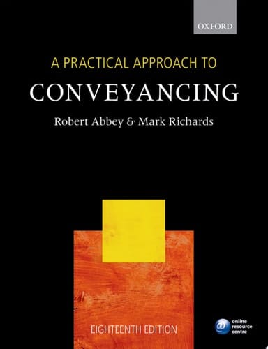 A Practical Approach to Conveyancing