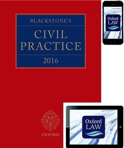 Blackstone's Civil Practice 2016 (book and digital pack)