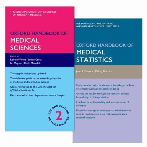 Oxford Handbook of Medical Science 2e and Oxford Handbook of Medical Statistics 2e Pack (Oxford Medical Handbooks)
